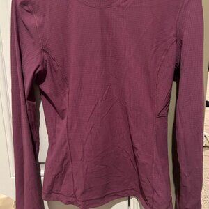 Plum Lululemon Long Sleeve, size 6